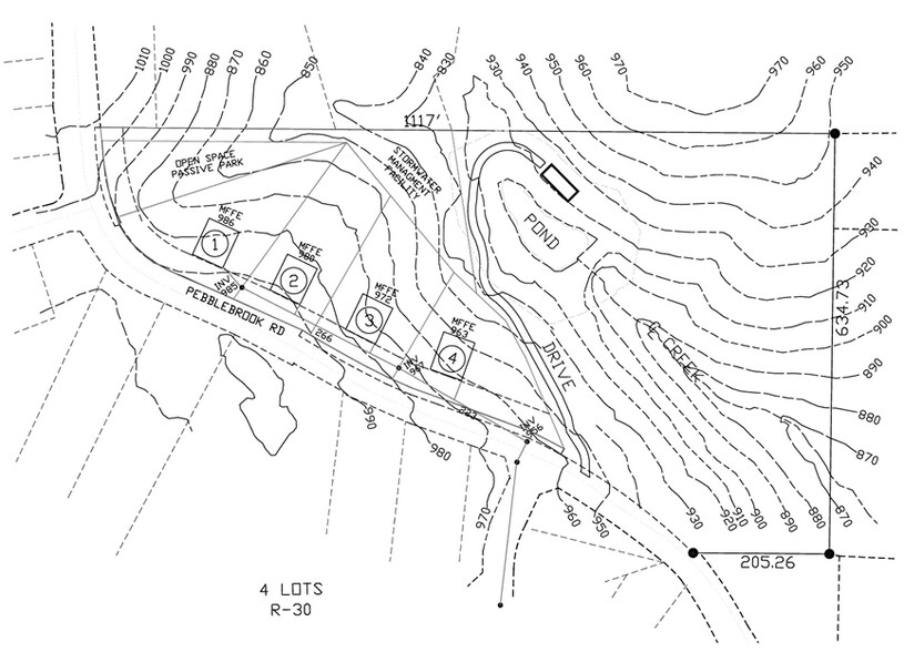 1167 Pebblebrook Rd SE, Mableton, GA à vendre - Plan de site – Image 2 sur 7