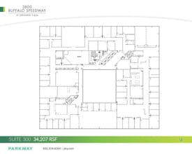 3800 Buffalo Speedway, Houston, TX à louer Plan d’étage– Image 2 sur 2