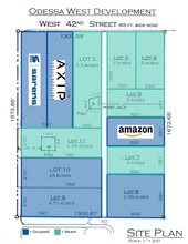 TBD Lot 4 W 42nd St, Odessa, TX à louer Plan de site– Image 1 sur 1