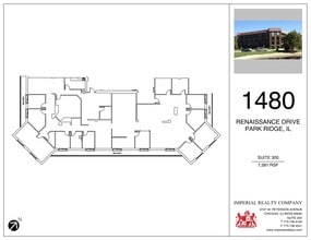 1480 Renaissance Dr, Park Ridge, IL à louer Plan de site– Image 1 sur 1