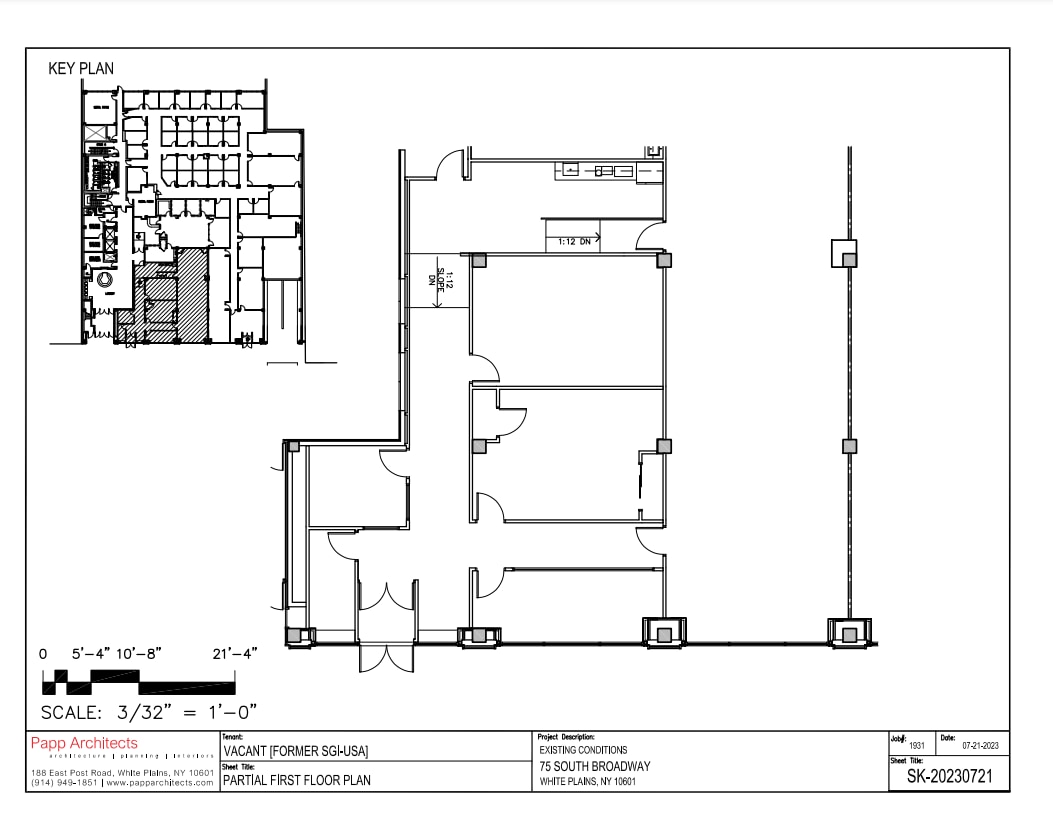 75 S Broadway, White Plains, NY à louer Plan d’étage– Image 1 sur 1
