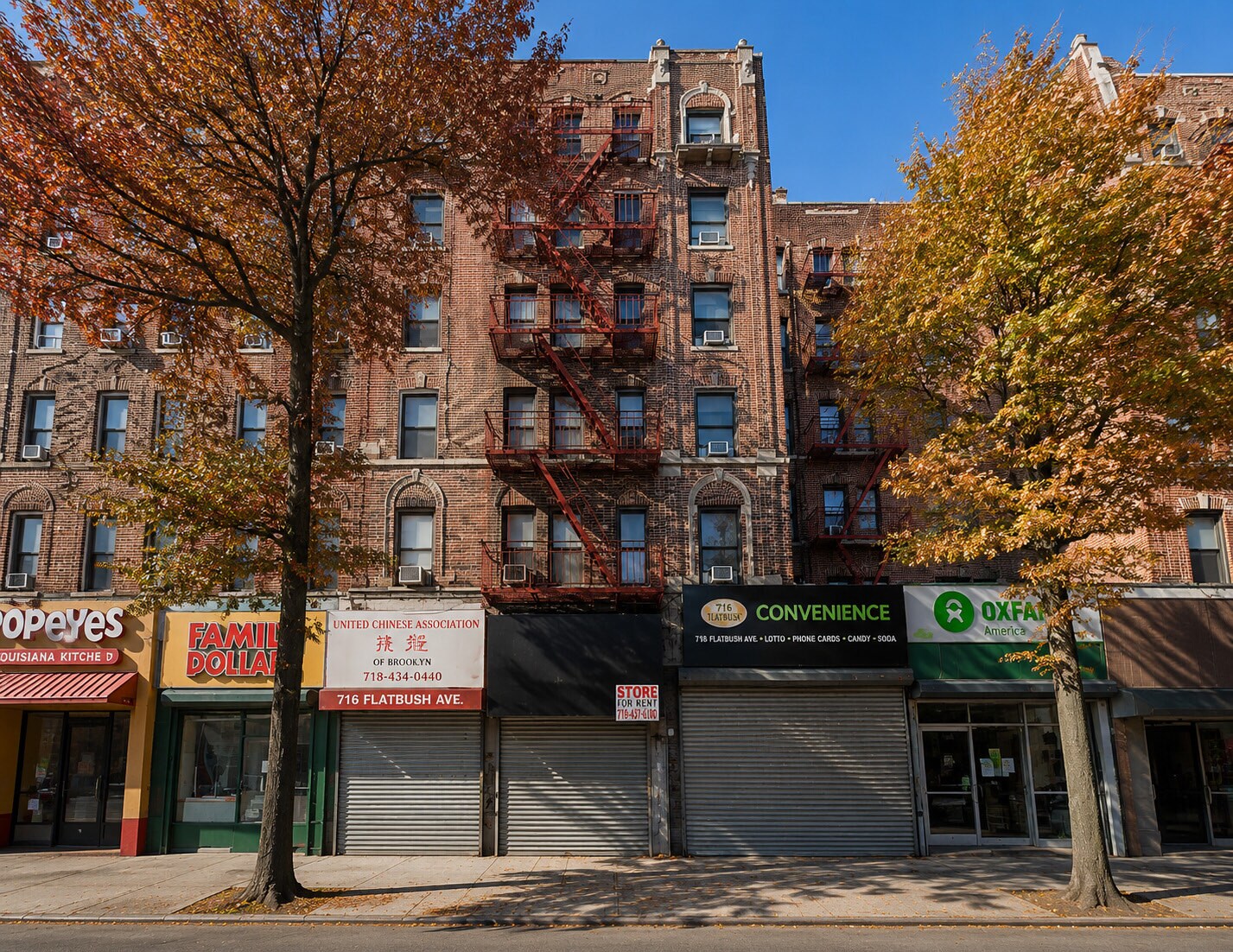704-718 Flatbush Ave, Brooklyn, NY à louer Photo de l’immeuble– Image 1 sur 6