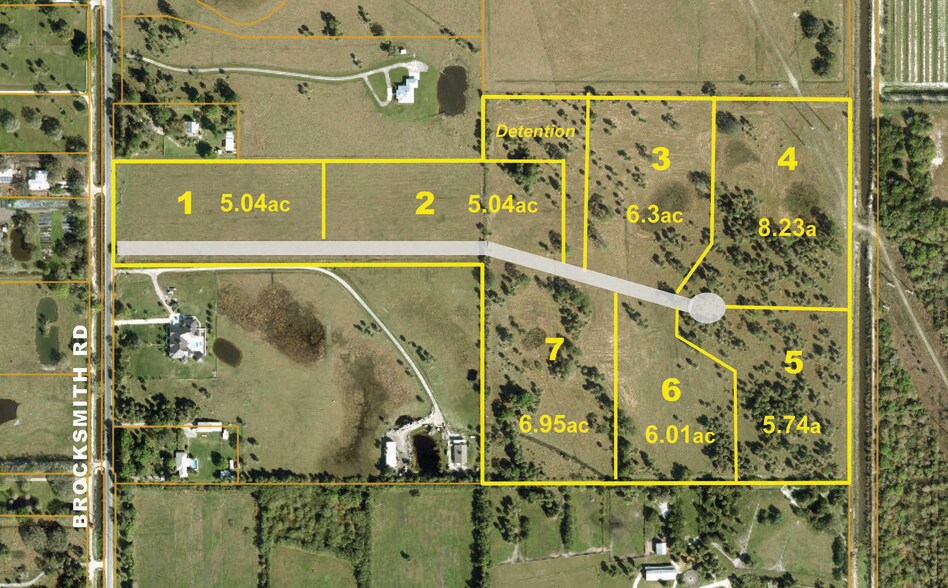 TBD South Brocksmith Road, Fort Pierce, FL à vendre - Aérien – Image 1 sur 3