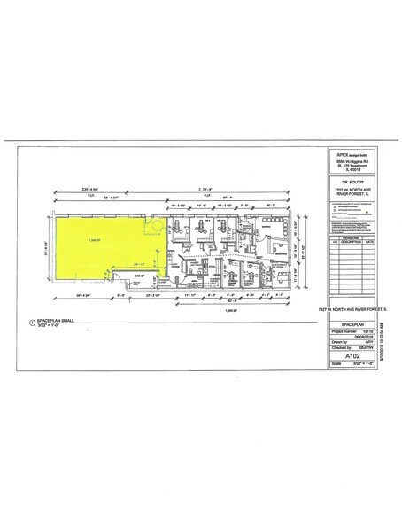 7329 North Ave, River Forest, IL à louer - Plan de site – Image 1 sur 22