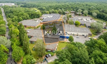 Croissy-Beaubourg - Vue aérienne  vue de carte