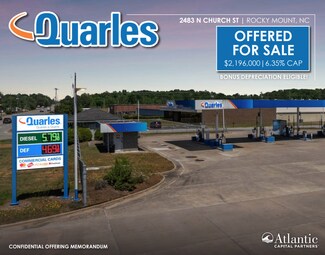 Plus de détails pour 2483 N Church St, Rocky Mount, NC - Local commercial à vendre