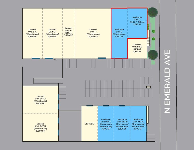 961 N Emerald Ave, Modesto, CA à louer - Photo de l’immeuble – Image 2 sur 9