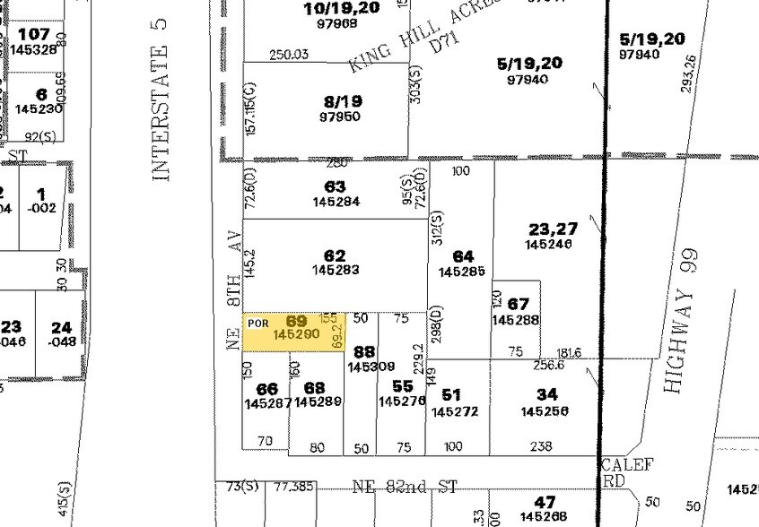 8415 NE 8th Ave, Vancouver, WA à vendre - Plan cadastral – Image 3 sur 12