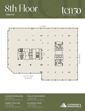 1030 15th St NW, Washington, DC à louer Plan d’étage– Image 1 sur 1