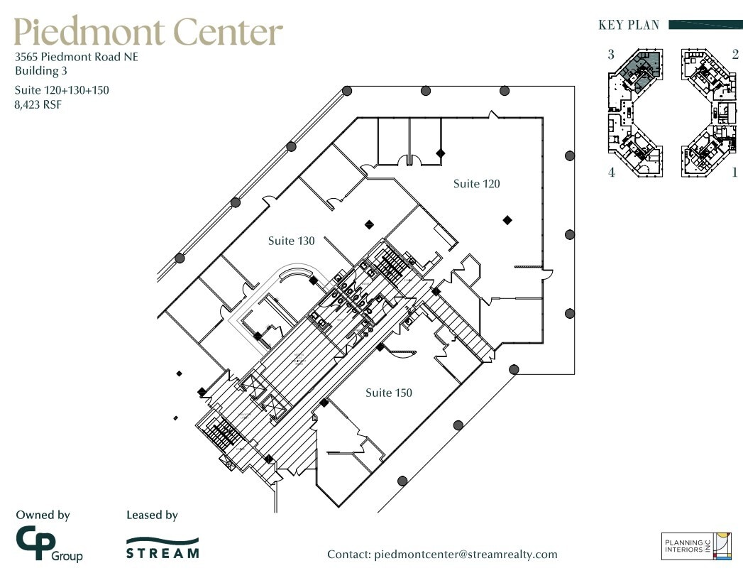 3495 Piedmont Rd NE, Atlanta, GA à louer Plan d’étage– Image 1 sur 1
