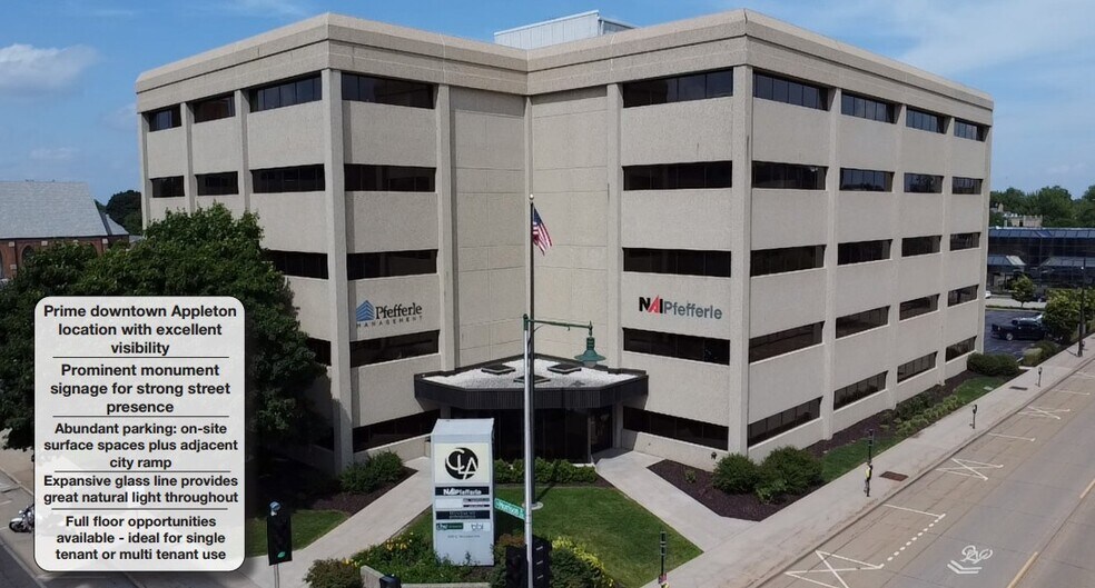 200 E Washington St, Appleton, WI à louer - Photo de l’immeuble – Image 2 sur 9