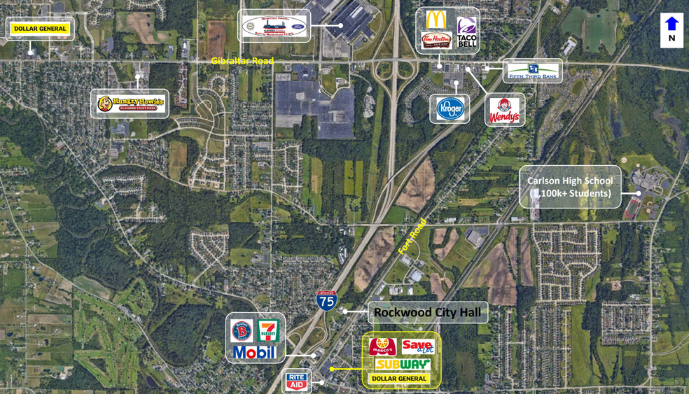 32837 Fort Rd, Rockwood, MI à louer - Photo de l’immeuble – Image 2 sur 4