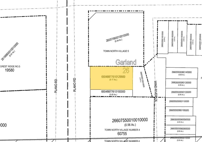 1916-1918 N Plano Rd, Garland, TX à louer - Plan cadastral – Image 3 sur 3