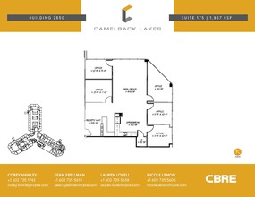 2850 E Camelback Rd, Phoenix, AZ à louer Plan d’étage– Image 1 sur 1