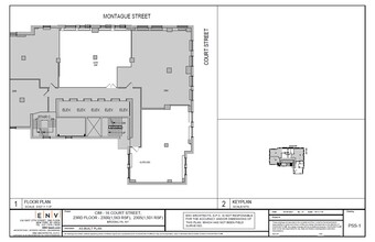 16 Court St, Brooklyn, NY à louer Plan d’étage– Image 1 sur 1