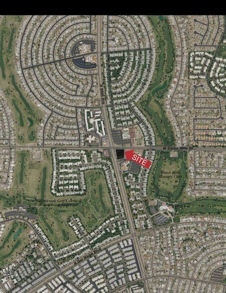 9885 W Union Hills Dr, Sun City, AZ à vendre - Aérien – Image 3 sur 5