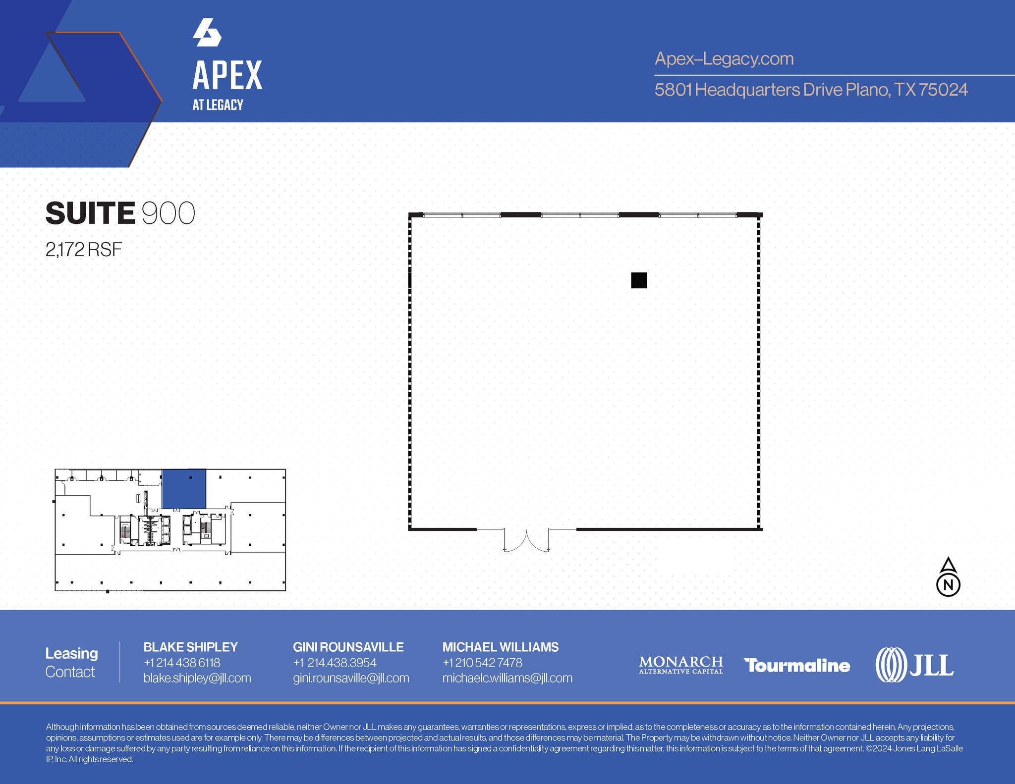 5801 Headquarters Dr, Plano, TX à louer Plan d’étage– Image 1 sur 1