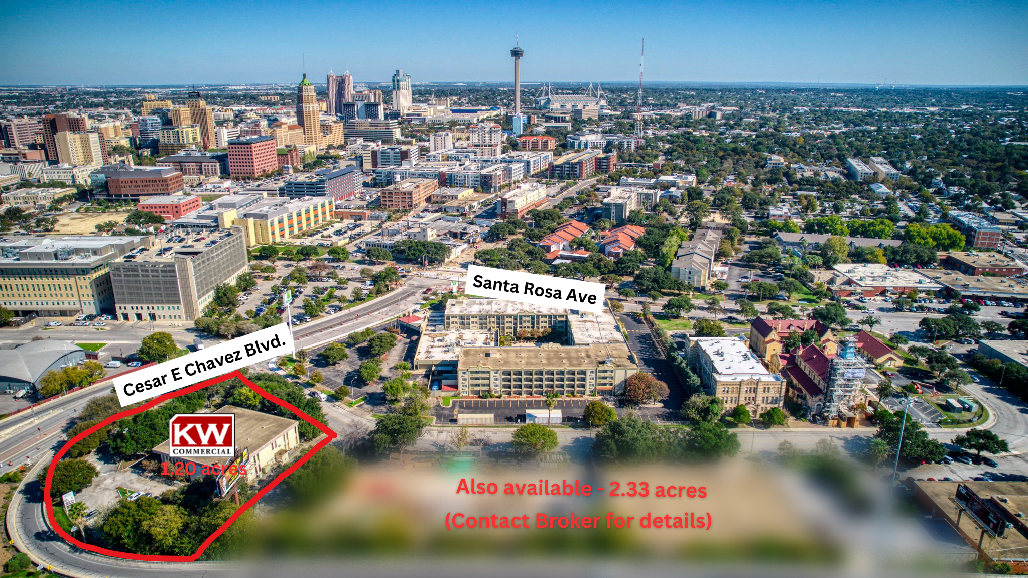 406 W Cesar E Chavez Blvd, San Antonio, TX à vendre Photo de l’immeuble– Image 1 sur 5