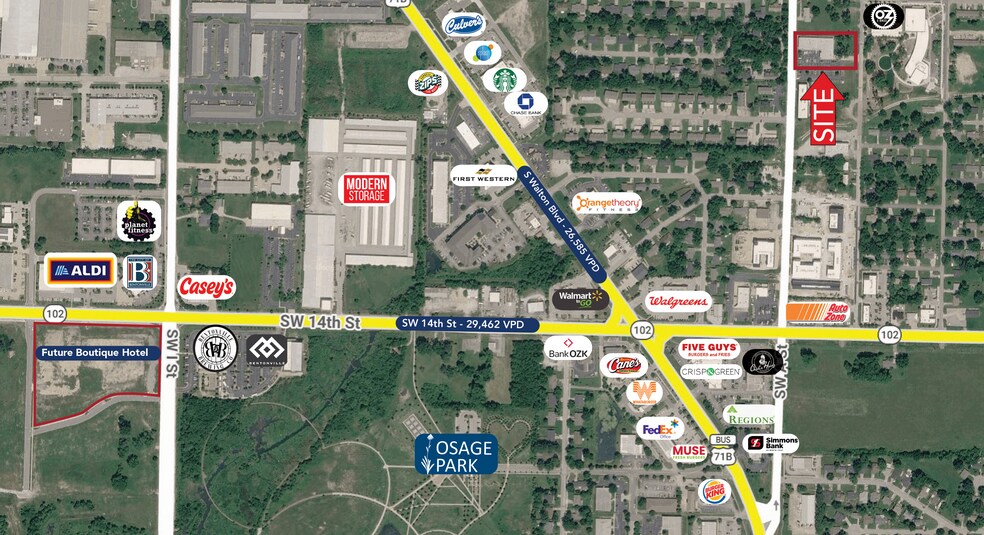 1007 SW A St, Bentonville, AR à louer - Photo de l’immeuble – Image 3 sur 4