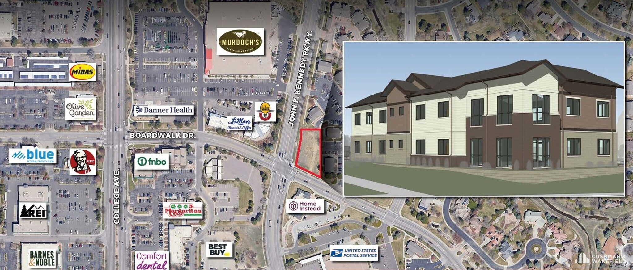 300 Boardwalk Dr, Fort Collins, CO à vendre Aérien– Image 1 sur 2