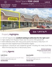 1000-1100 E Royalton Rd, Broadview Heights, OH à louer Photo de l’immeuble– Image 1 sur 4