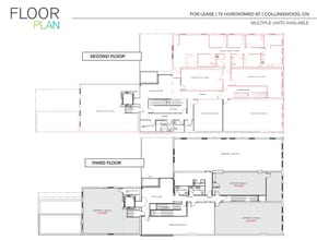 72-76 Hurontario St, Collingwood, ON à louer Plan d’étage– Image 1 sur 1
