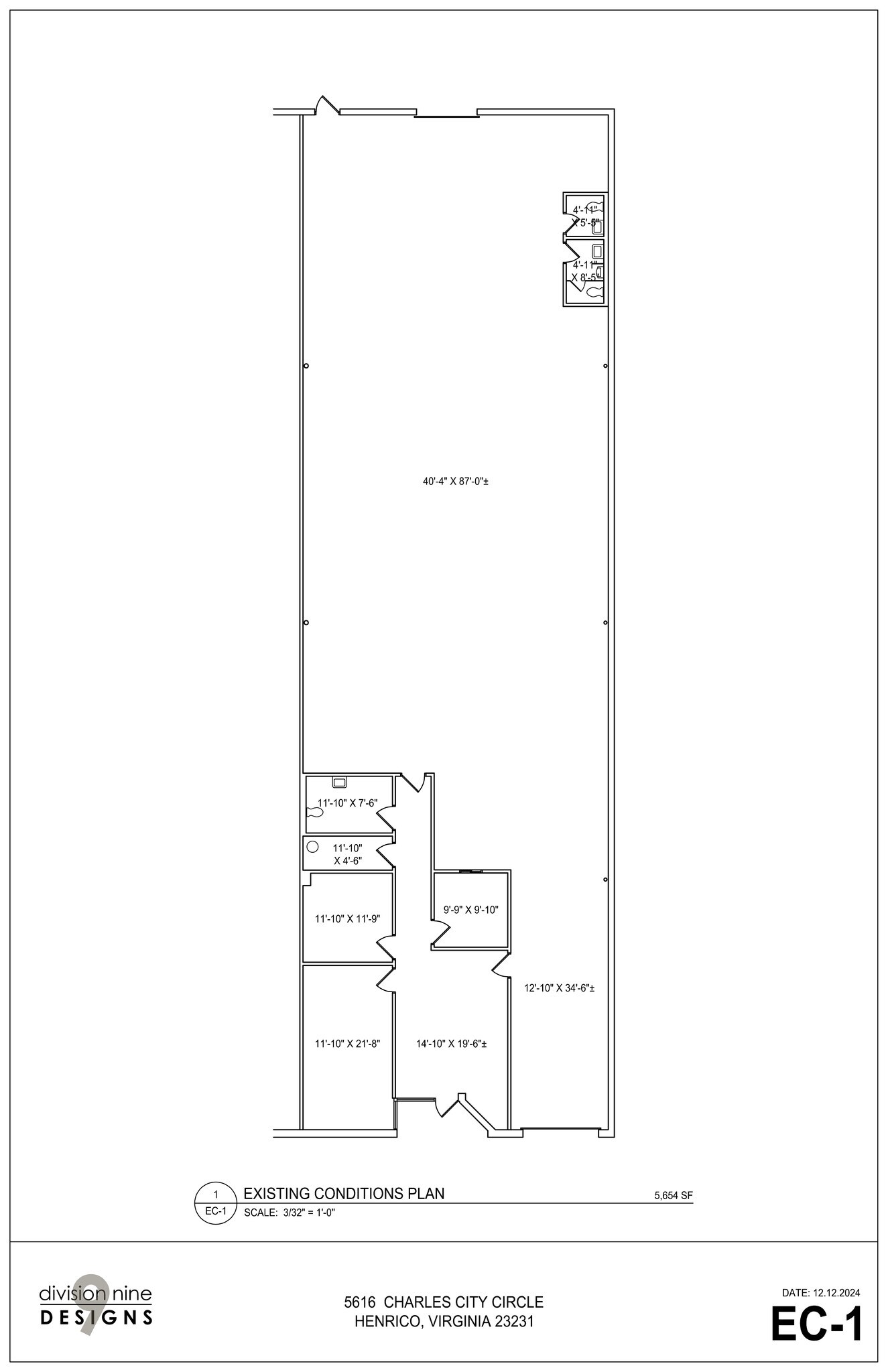 5625-5663 S Laburnum Ave, Richmond, VA à louer Plan de site– Image 1 sur 1