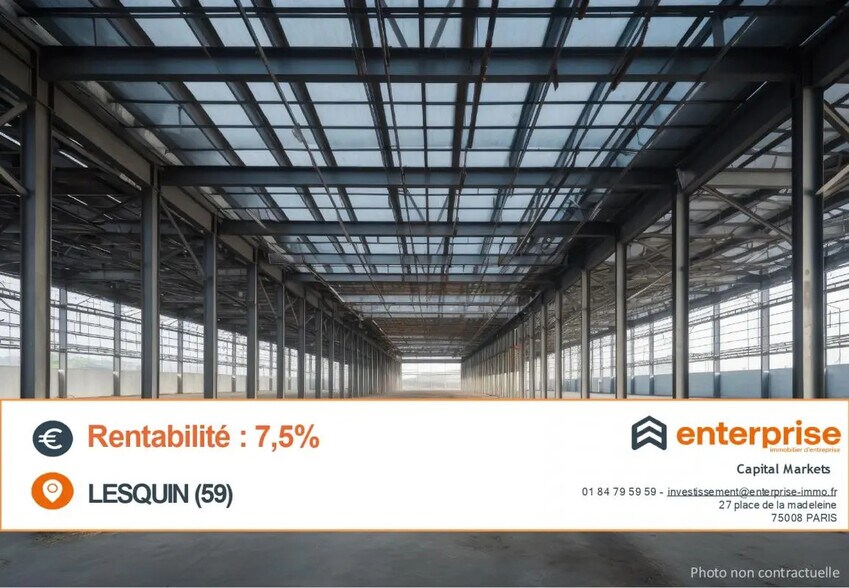 Local d'activités dans Lesquin à vendre - Photo intérieure – Image 1 sur 1