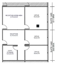 2100 Travis St, Houston, TX à louer Plan d’étage– Image 1 sur 1