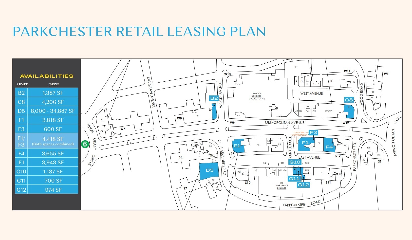 1410-1491 Metropolitan Ave, Bronx, NY à louer Plan de site– Image 1 sur 1