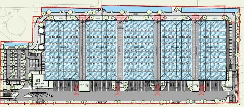 Industriel/Logistique dans Aoste à louer - Plan d’étage – Image 3 sur 3