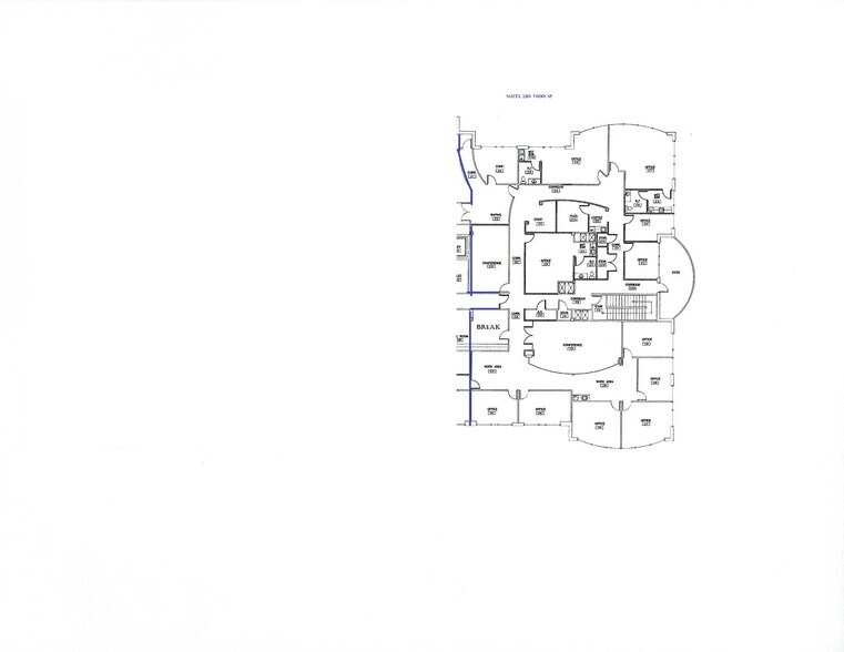 13900 N Portland Ave, Oklahoma City, OK à louer - Plan d’étage – Image 3 sur 7