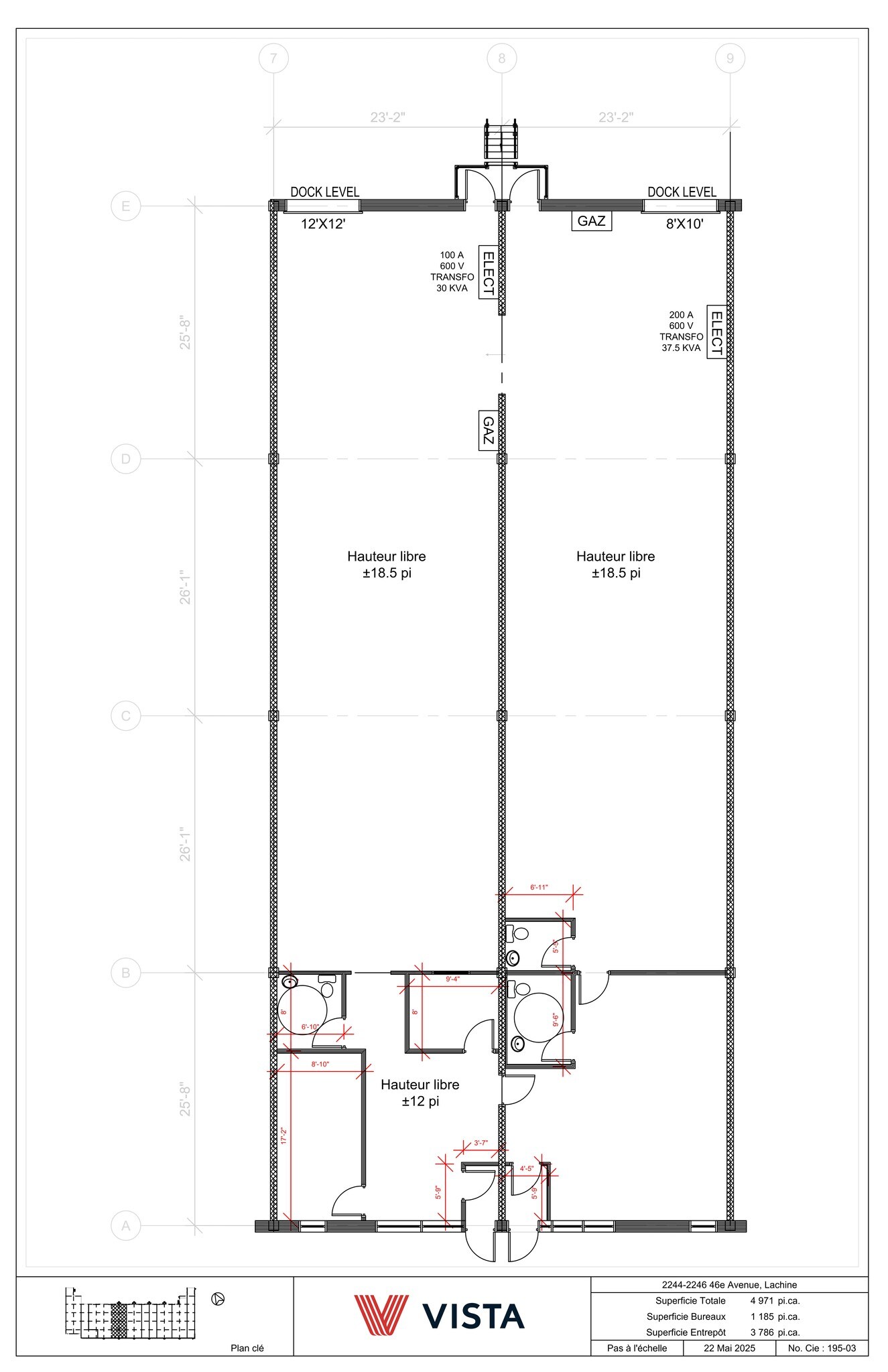 2200-2270 Ave 46th, Montréal, QC à louer Plan de site– Image 1 sur 1