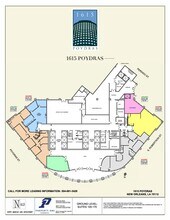 1615 Poydras St, New Orleans, LA à louer Plan de site– Image 1 sur 1