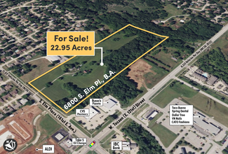Plus de détails pour 6800 S Elm Pl, Broken Arrow, OK - Terrain à vendre