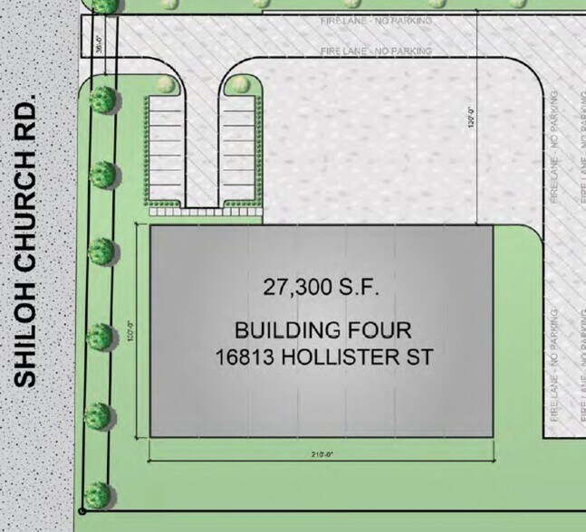 16813 Hollister St, Houston, TX à vendre - Plan de site – Image 3 sur 4