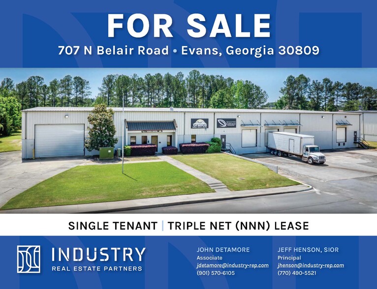 707 N Belair Rd, Evans, GA à vendre - Photo de l’immeuble – Image 1 sur 21