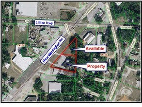 1000 N New Warrington Rd, Pensacola, FL - Vue aérienne  vue de carte