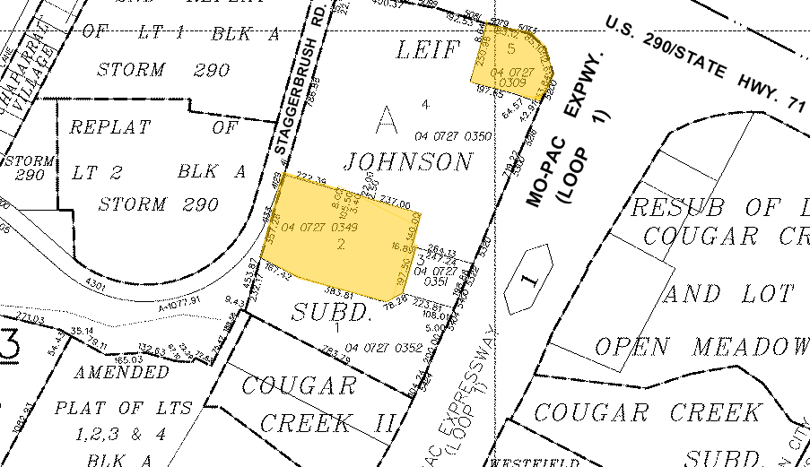 5300 S Mopac Expy, Austin, TX à louer - Plan cadastral – Image 3 sur 9