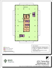 4701 Tahoe Blvd, Mississauga, ON à louer Plan d’étage– Image 1 sur 1