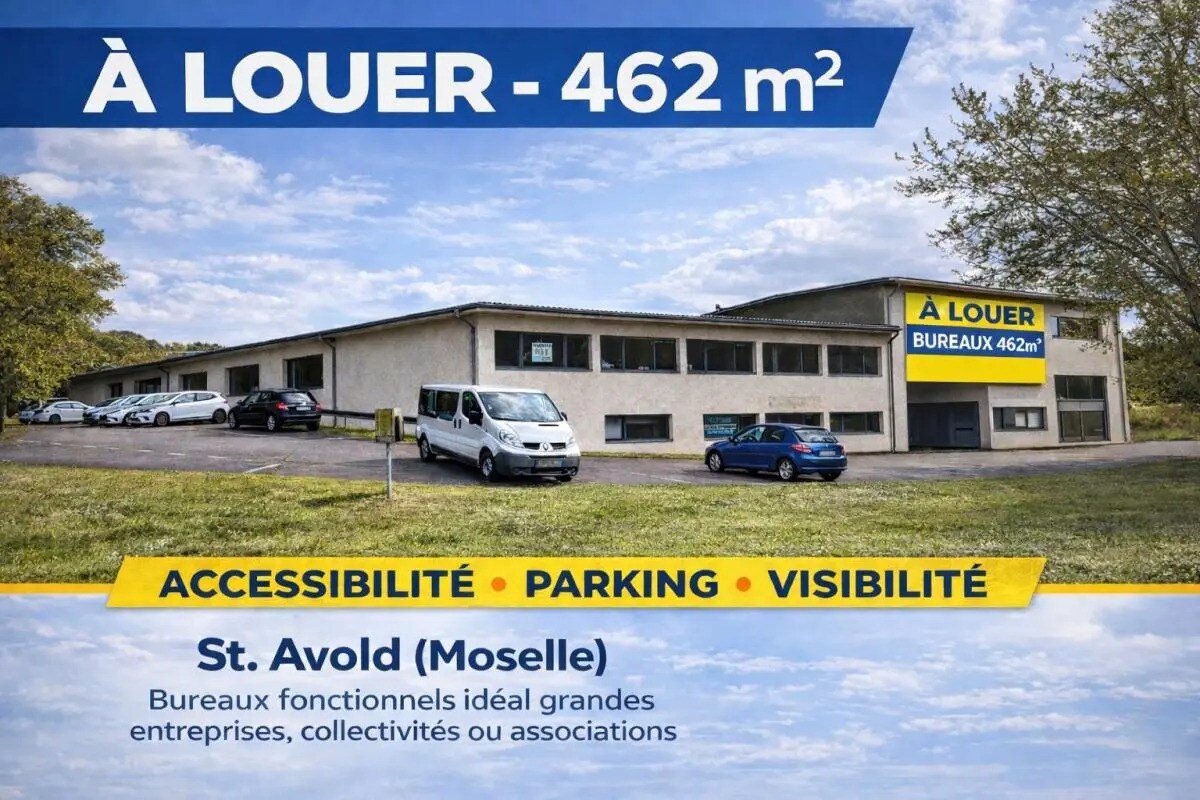 Bureau dans Saint-Avold à louer Photo de l’immeuble– Image 1 sur 3