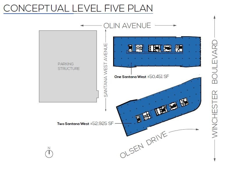 3161 Olsen Dr, San Jose, CA à louer Plan d’étage– Image 1 sur 1