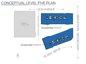 3161 Olsen Dr, San Jose, CA à louer Plan d’étage– Image 1 sur 1