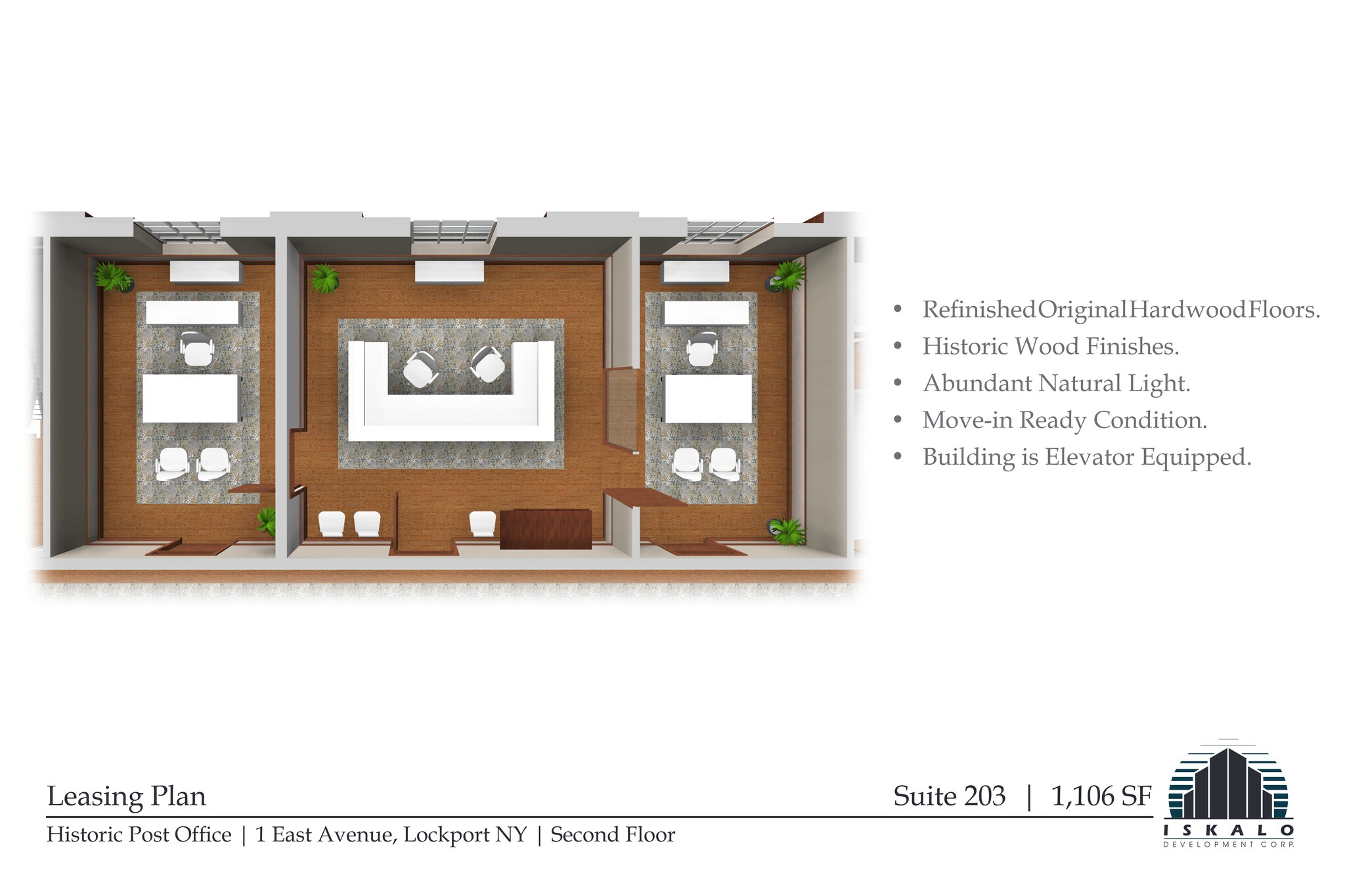 1 East Ave, Lockport, NY à louer Plan de site– Image 1 sur 2