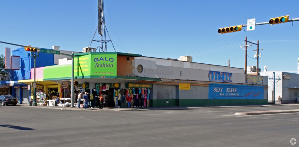 401-407 S Stanton St, El Paso, TX à louer - Photo principale – Image 1 sur 14