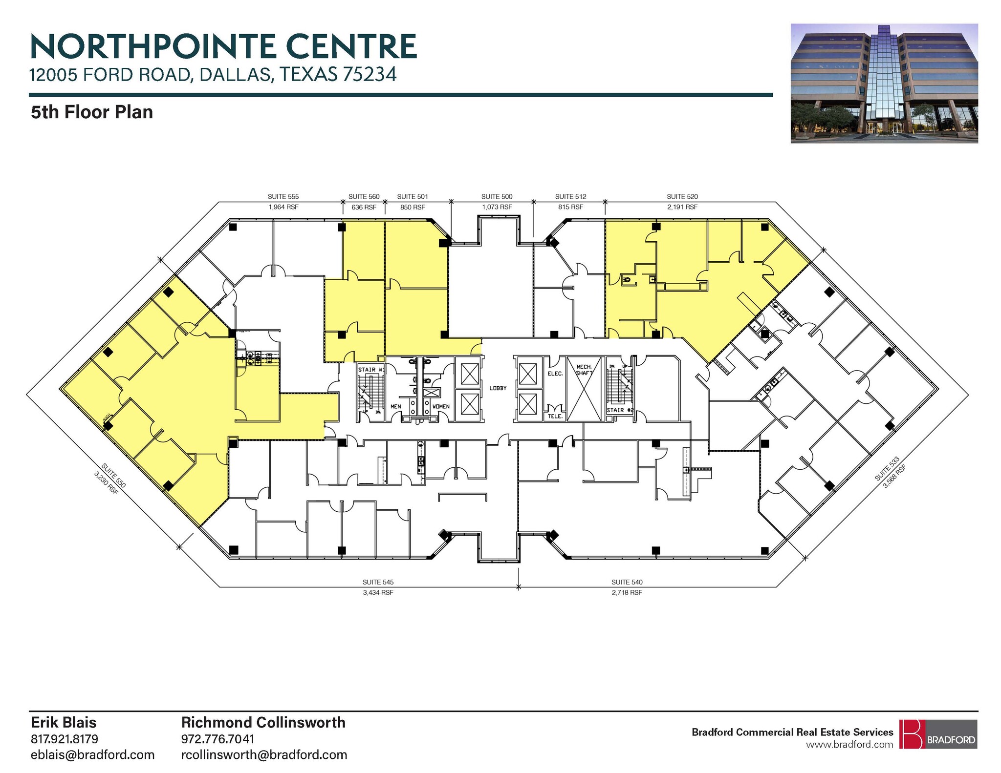 12005 Ford Rd, Dallas, TX à louer Plan d’étage– Image 1 sur 2