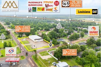 Plus de détails pour 3415 Burg Jones Ln, Monroe, LA - Local commercial à vendre