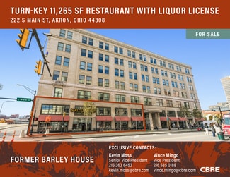 Plus de détails pour 222 S Main St, Akron, OH - Local commercial à vendre