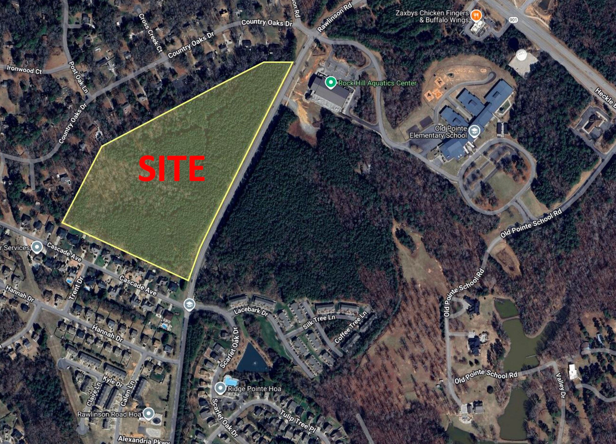 404 Rawlinson Rd, Rock Hill, SC à vendre Aérien– Image 1 sur 6