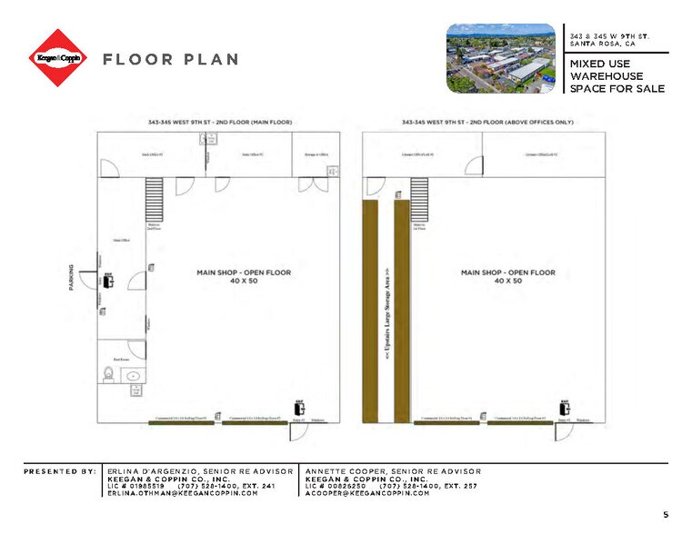343-345 W 9th St, Santa Rosa, CA à vendre - Plan d’étage – Image 2 sur 22